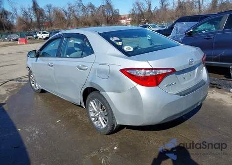2015 Toyota Corolla Le Plus from USA, damaged, VIN 2T1BURHE5FC283205